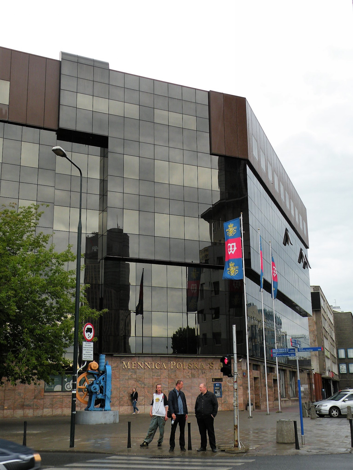 Zdjęcie architektury budynku Siedziba Mennicy Państwowej